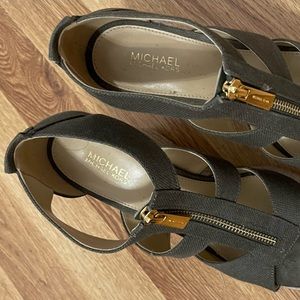 Michael Kors Women's Berkley Espadrille Wedge Sandals
